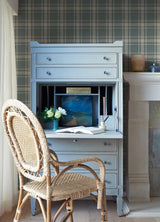 York Antoine Denim Flannel Wallpaper