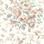 York Manon Blush Rose Stitch Wallpaper