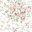 York Manon Raspberry Rose Stitch Wallpaper