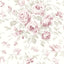 York Manon Pink Rose Stitch Wallpaper