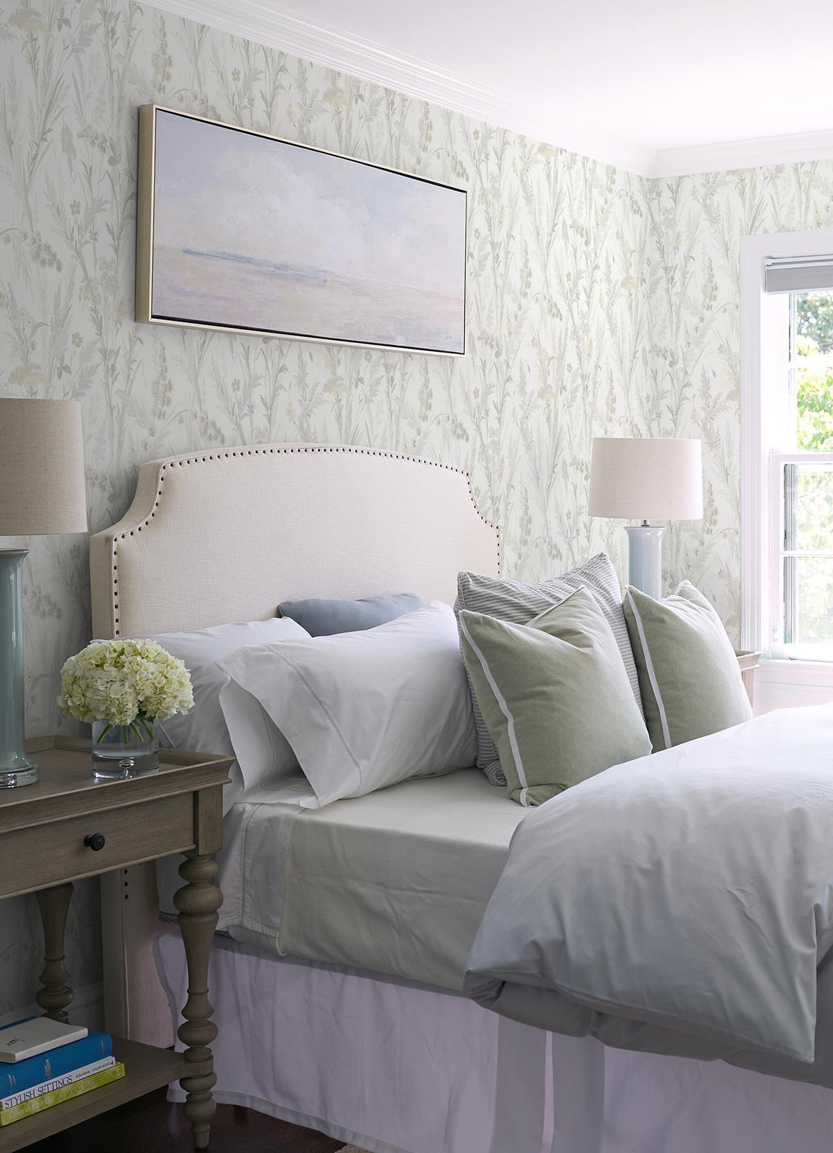 York Hillaire Wheat Meadow Wallpaper