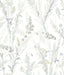 York Hillaire Light Blue Meadow Wallpaper