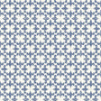 York Remy Blue Fleur Tile Wallpaper