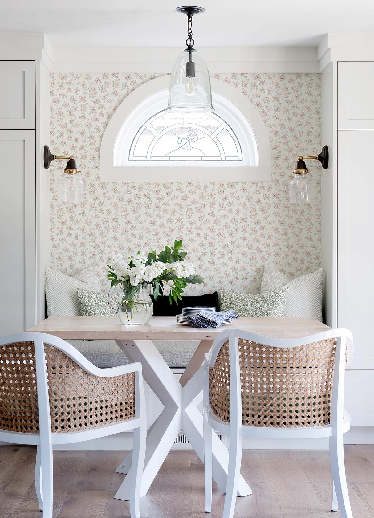 York Sofiane Blush Botanical Trail Wallpaper
