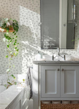 York Sofiane Grey Botanical Trail Wallpaper