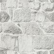 York Axelle White Stone Wallpaper