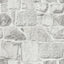 York Axelle White Stone Wallpaper