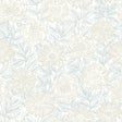 York Faustin Neutral Floral Wallpaper
