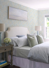York Faustin Neutral Floral Wallpaper