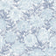 York Faustin Navy Floral Wallpaper