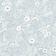 York Agathon Light Blue Floral Wallpaper