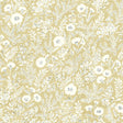 York Agathon Wheat Floral Wallpaper