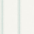 York Linette Seafoam Fabric Stripe Wallpaper