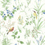 York Imperial Garden Green Botanical Wallpaper