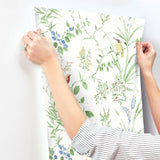 York Imperial Garden Green Botanical Wallpaper