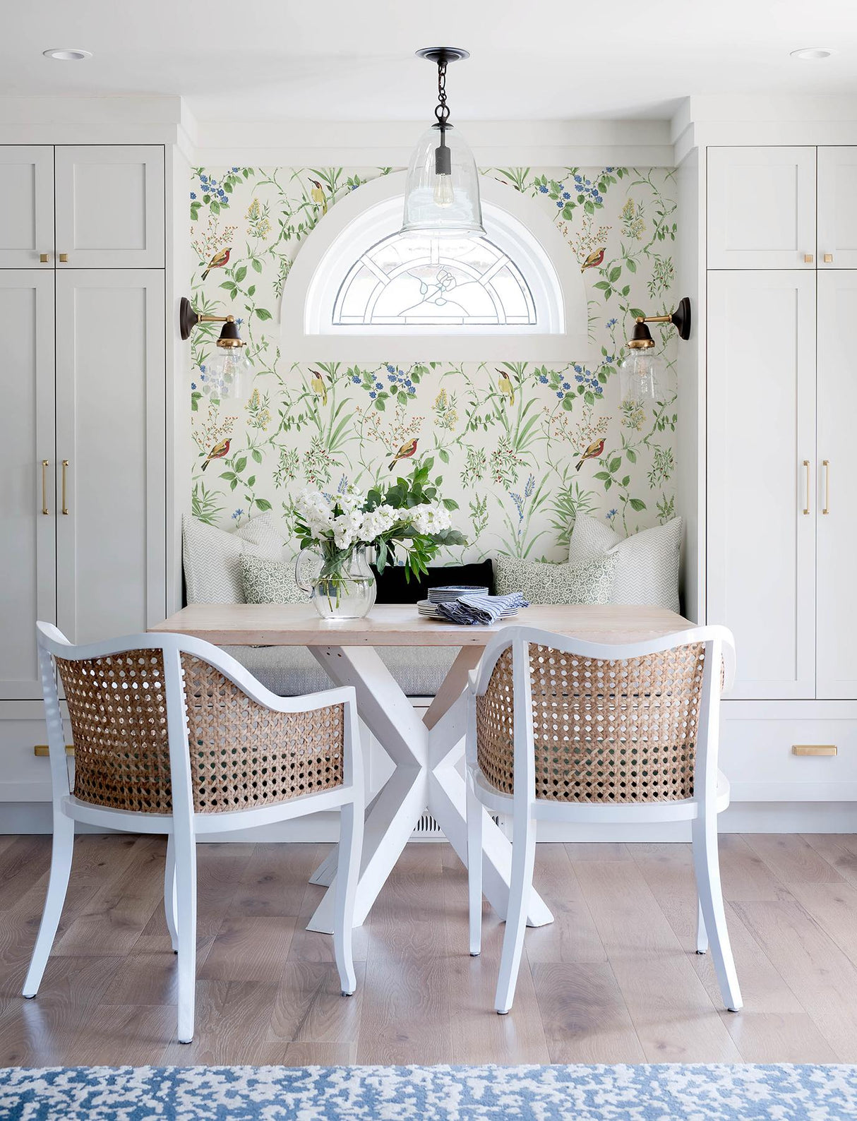 York Imperial Garden Green Botanical Wallpaper