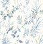 York Imperial Garden Blueberry Botanical Wallpaper