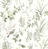 York Imperial Garden Moss Botanical Wallpaper