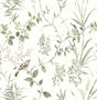 York Imperial Garden Moss Botanical Wallpaper