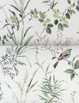 York Imperial Garden Moss Botanical Wallpaper