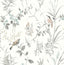 York Imperial Garden Neutral Botanical Wallpaper