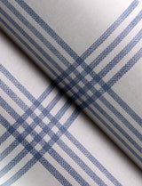 York Twain Denim Plaid Wallpaper