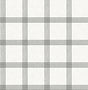 York Twain Charcoal Plaid Wallpaper