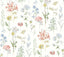 York Bergamot Multicolor Wildflower Wallpaper