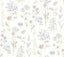 York Bergamot Lavender Wildflower Wallpaper