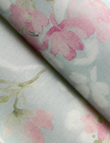 York Azalea Fuchsia Floral Branches Wallpaper