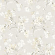 York Azalea Neutral Floral Branches Wallpaper