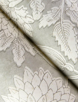 York Vadouvan Grey Jacobean Trail Wallpaper