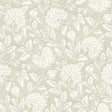 York Vadouvan Sage Jacobean Trail Wallpaper
