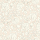 York Vadouvan Blush Jacobean Trail Wallpaper