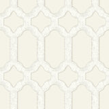 York Chervil Cream Trellis Wallpaper