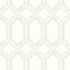 York Chervil White Trellis Wallpaper