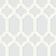 York Chervil Sky Blue Trellis Wallpaper