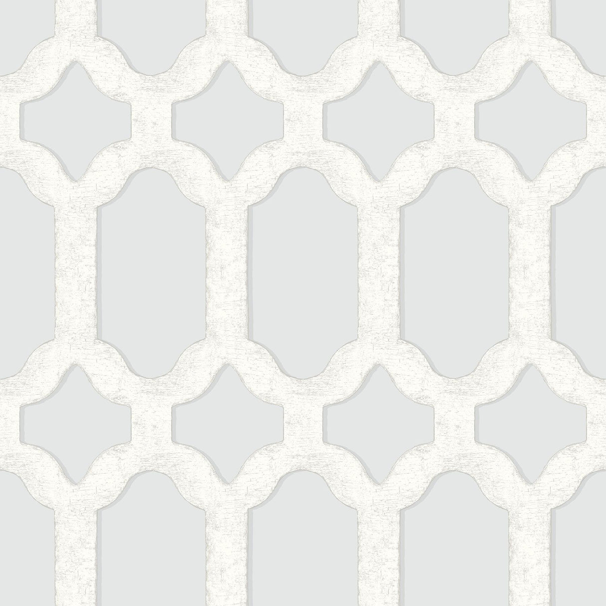 York Chervil Sky Blue Trellis Wallpaper