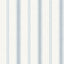 York Lovage Blue Linen Stripe Wallpaper