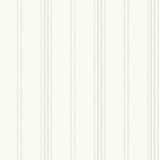 York Lovage Aqua Linen Stripe Wallpaper