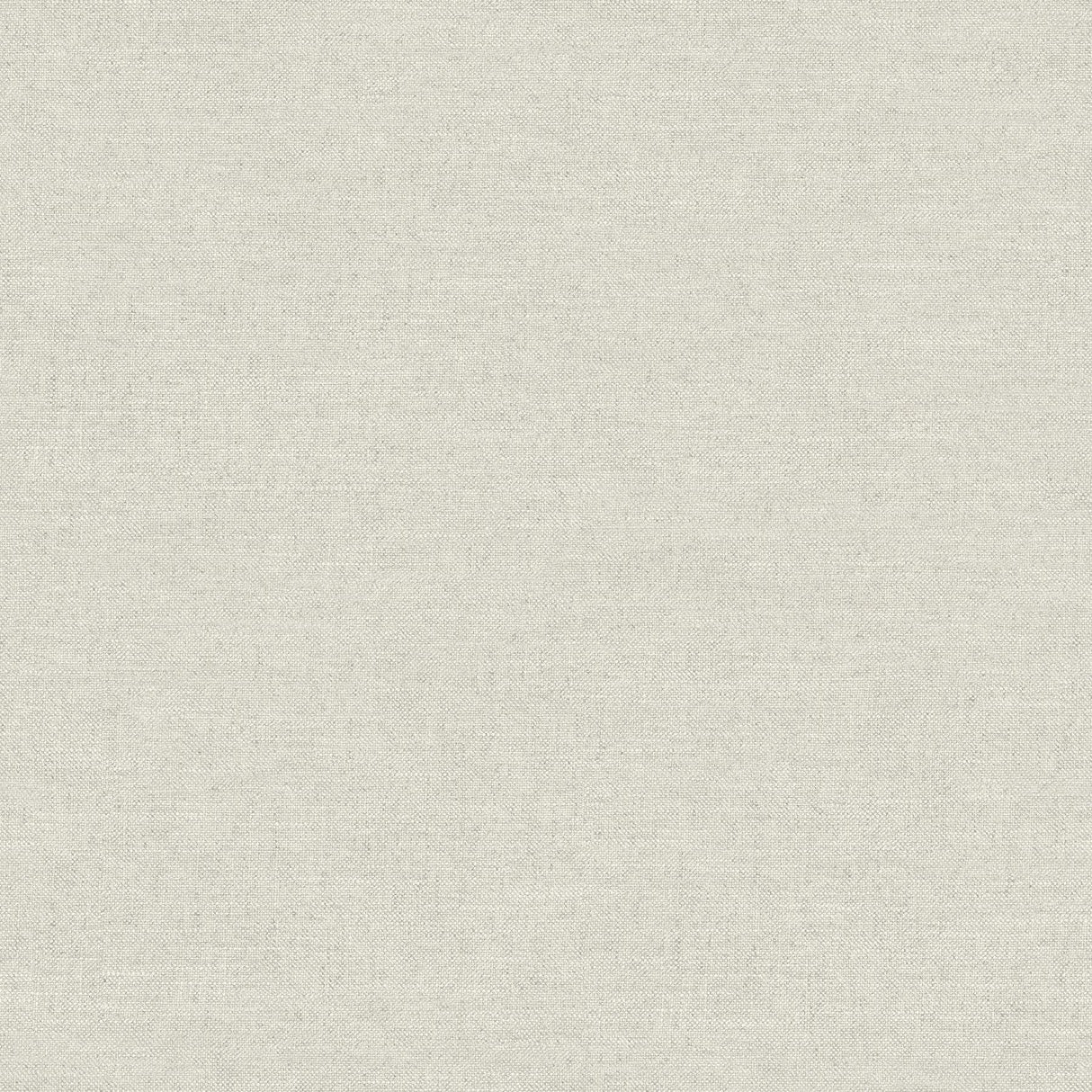 York Chambray Light Grey Fabric Weave Wallpaper