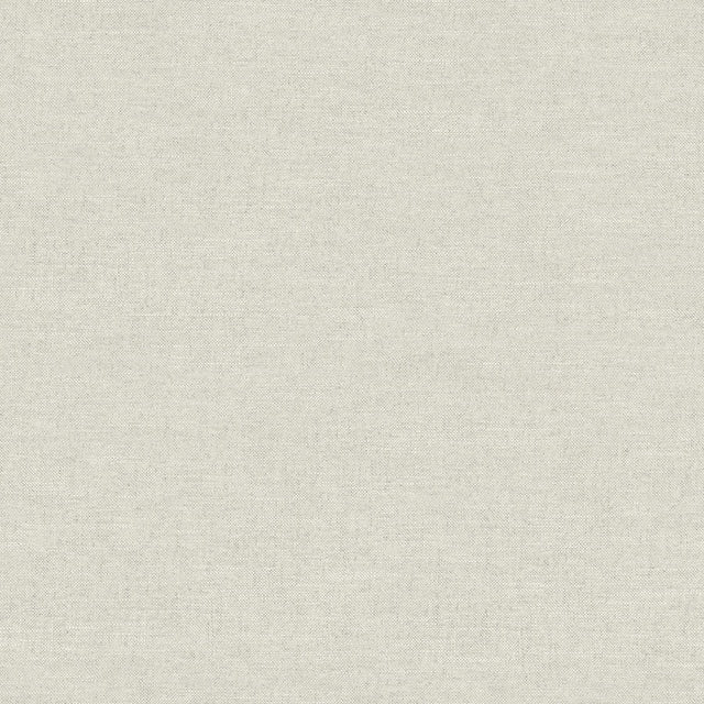 York Chambray Light Grey Fabric Weave Wallpaper