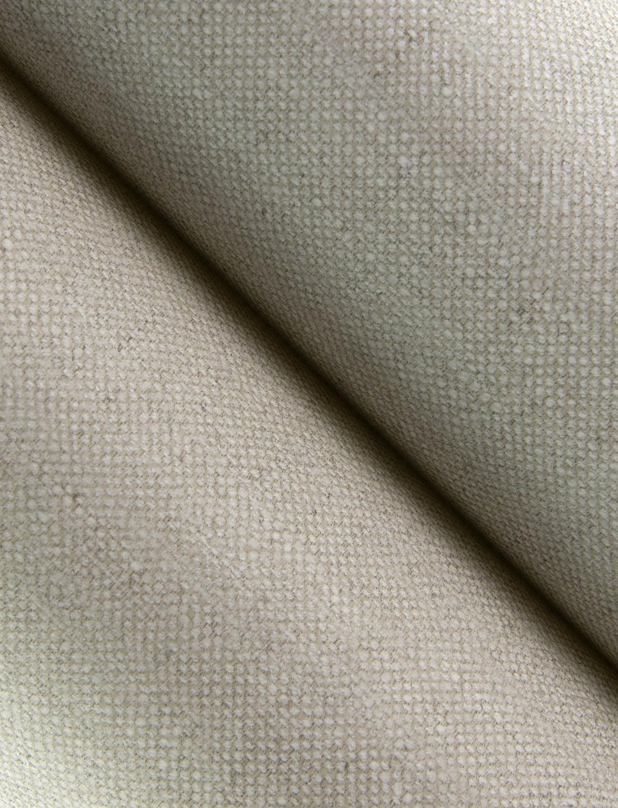 York Chambray Light Grey Fabric Weave Wallpaper
