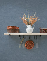 York Chambray Denim Fabric Weave Wallpaper
