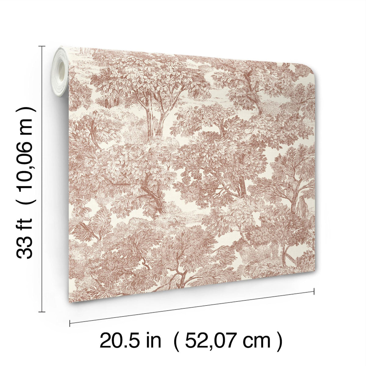 York Spinney Red Toile Wallpaper – DecoratorsBest