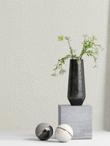 York Dream Weaver Ash Faux Fabric Wallpaper