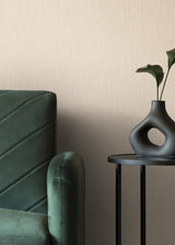 York Silky Way Off-White Striated Wallpaper
