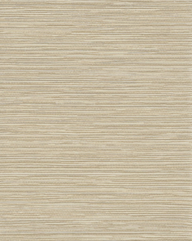 York Leicester Neutral Metallic Stripe Wallpaper