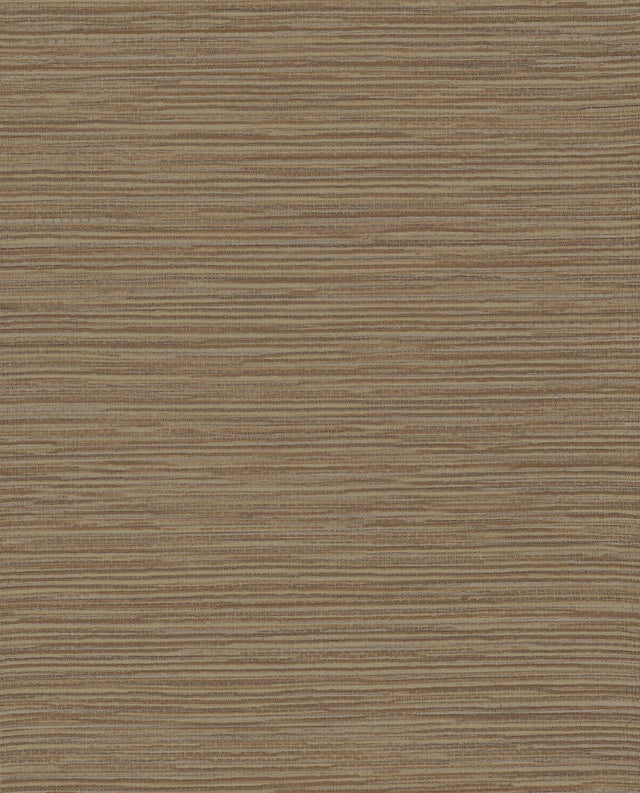 York Leicester Chestnut Metallic Stripe Wallpaper