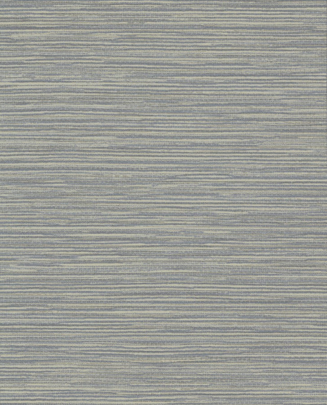 York Leicester Slate Metallic Stripe Wallpaper